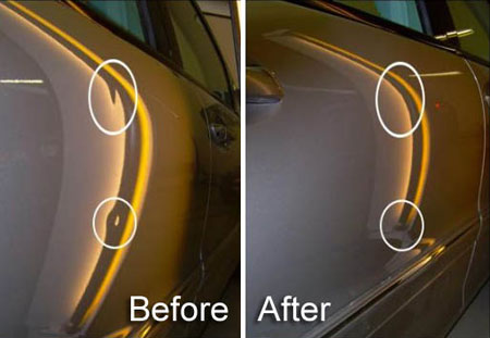 Paintless Dent Removal - Stewart Customs in Sacramento