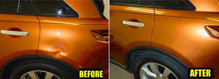 Paintless Dent Removal - Stewart Customs in Sacramento